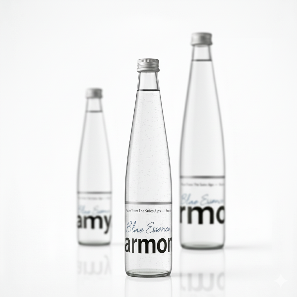 Blue Essence - STILL Glass - 500 ml  - 6 Bottles