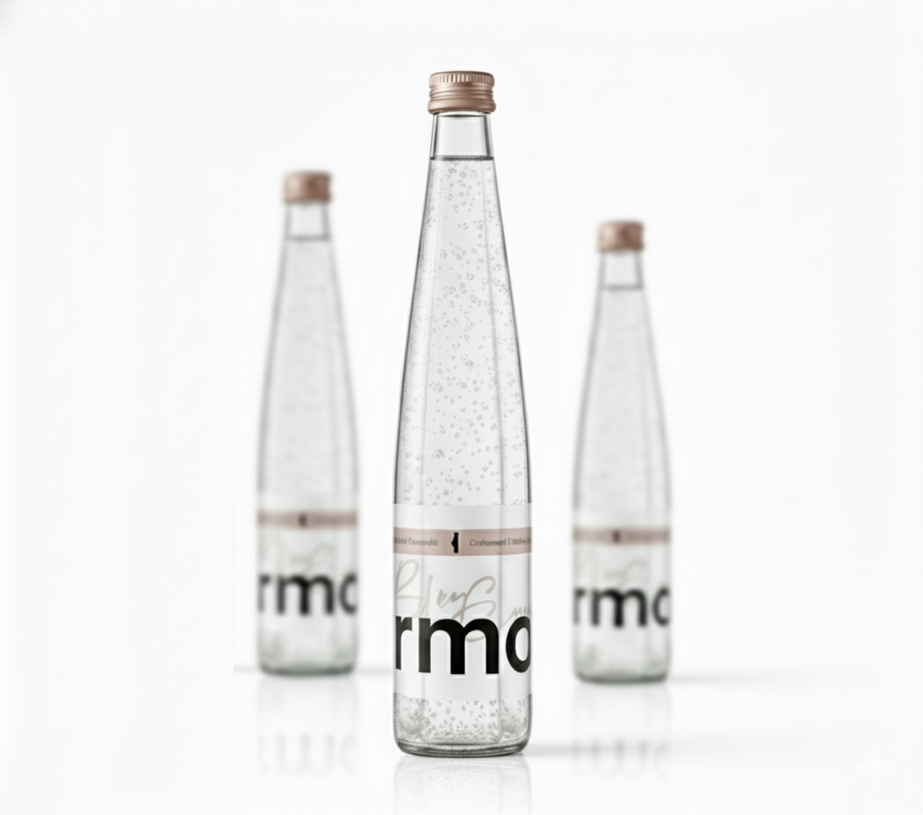 Blue Essence - Sparkling Glass  -750 ml- 4 Bottles