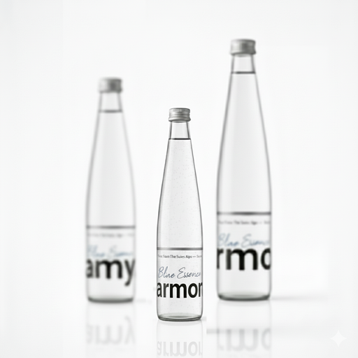 Blue Essence - STILL Glass - 330 ml  - 6 Bottles 