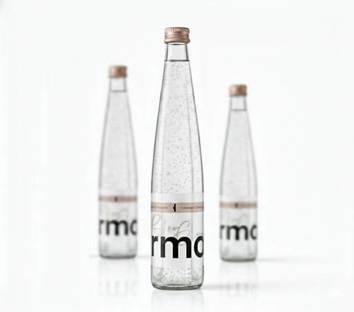 Blue Essence - Sparkling Glass  -750 ml- 4 Bottles