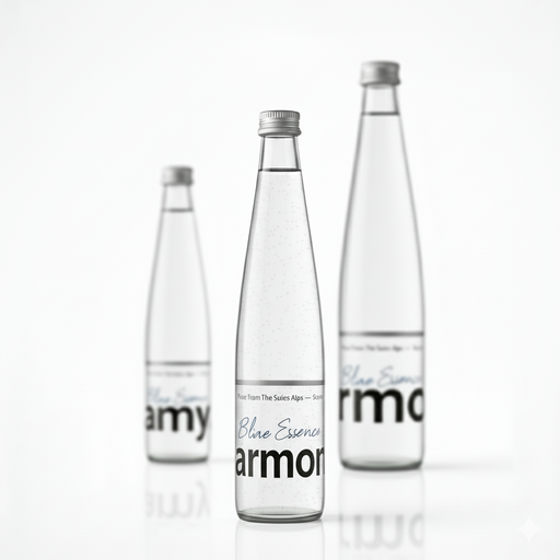 Blue Essence - STILL Glass - 500 ml  - 12 Bottles