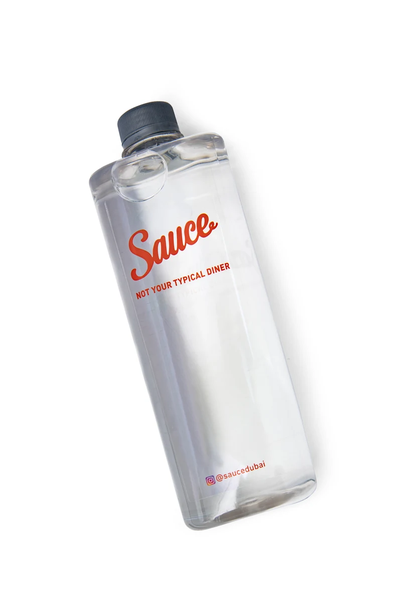 Custom-branded HarmonyX bottle example